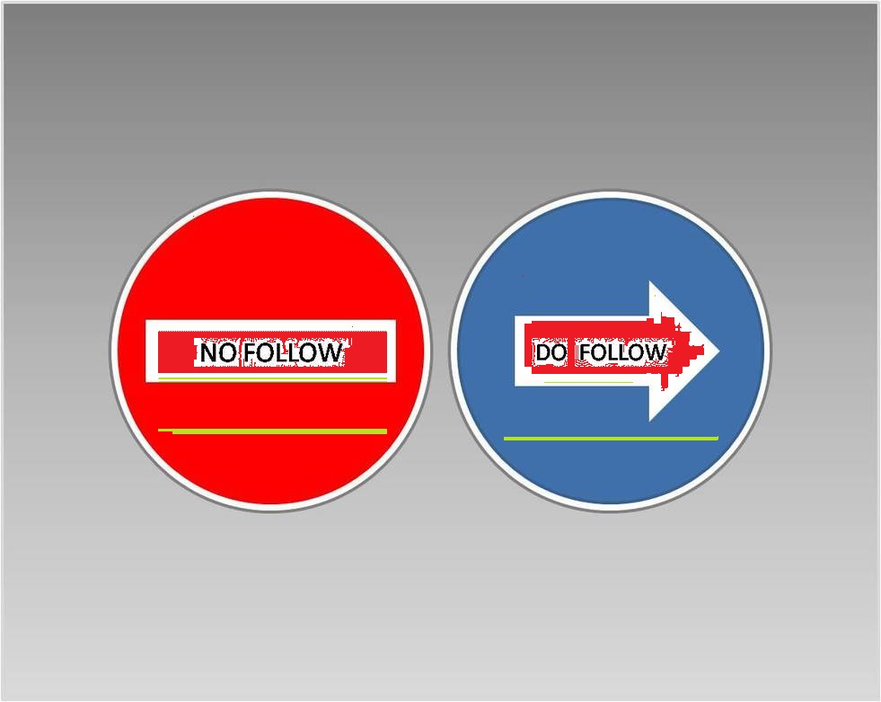 What is a DoFollow and NoFollow Links?