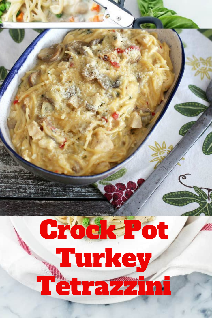 Easy Slow-Cooker Turkey Tetrazzini