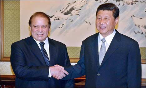 Nawaz Sharif first visit of China 2013
