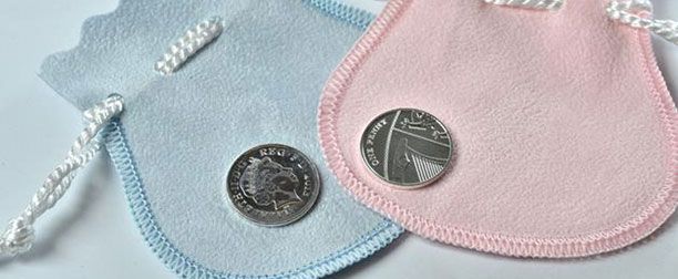 Silver penny minted to mark royal birth