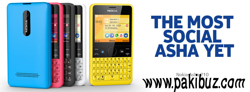 Nokia Asha 210 Review and Price in Pakistan