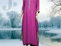 Latest Junaid Jamshed FallWinter Dresses Collection-2014