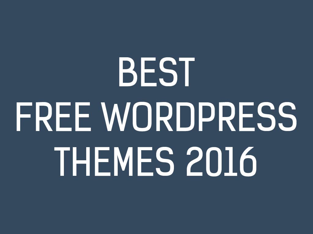 Free wordpress themes 2016