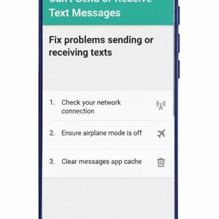 Can’t Send or Receive Text Messages on Android