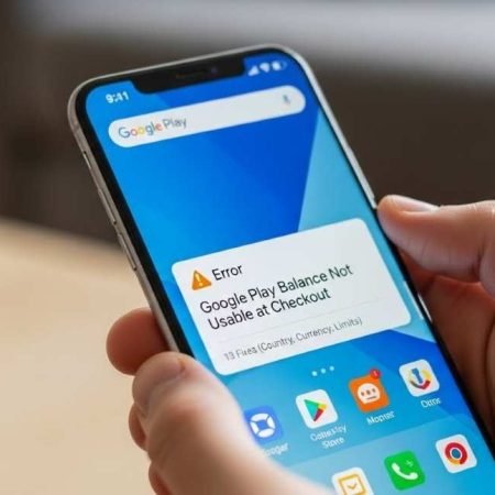 Google Play Balance Not Usable at Checkout