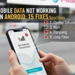 Mobile Data Not Working on Android