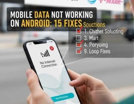 Mobile Data Not Working on Android