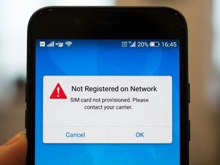 Not Registered on Network SIM Not Provisioned on Android