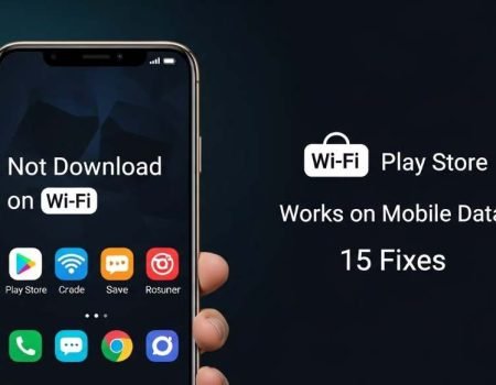 Play Store Not Downloading on Wi-Fi Works on Mobile Data