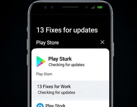 Play Store Stuck on Checking for updates