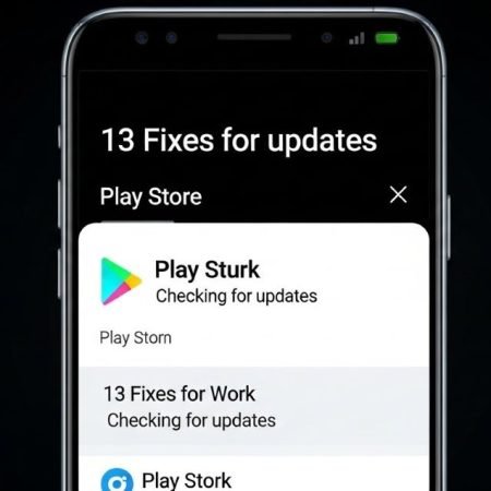 Play Store Stuck on Checking for updates