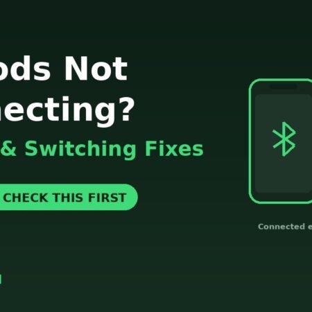 AirPods not connecting to iPhone pairing fixes