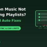 Amazon Music not showing all playlists in Android Auto fixes