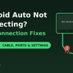 Android Auto not connecting via USB cable fixes