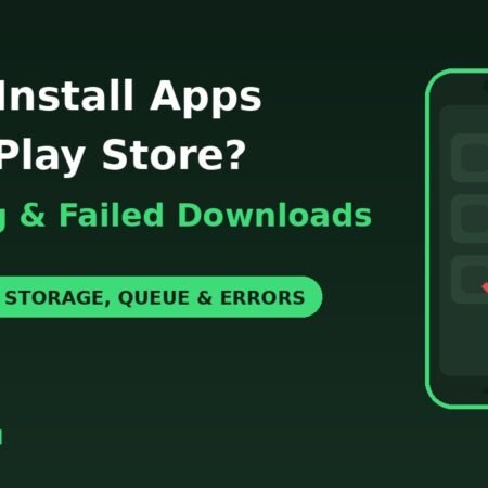 cannot install apps from Google Play Store fixes