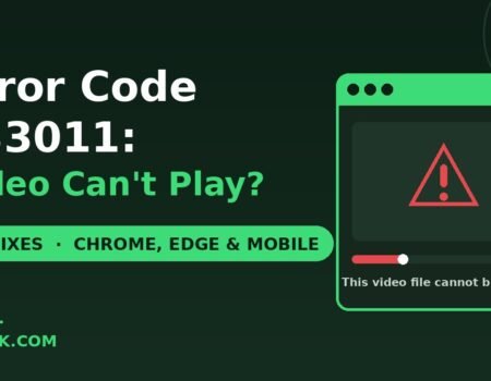 Error code 233011 video cannot be played fixes