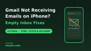 Gmail not receiving emails on iPhone fixes