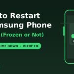 how to restart a Samsung Galaxy phone side button volume down