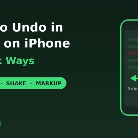 how to undo in Notes on iPhone three finger swipe