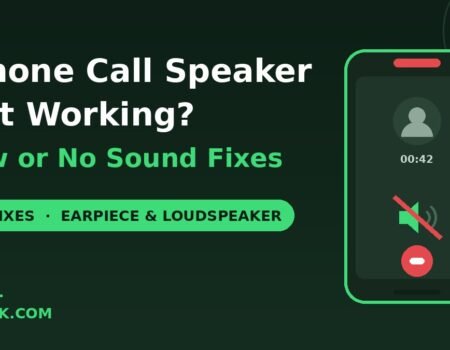 iPhone call speaker not working low sound fixes