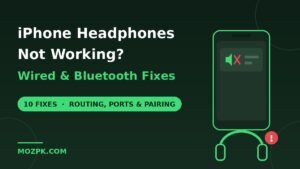 iPhone headphones not working wired bluetooth fixes