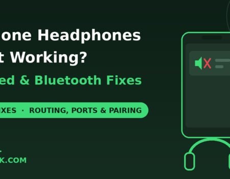 iPhone headphones not working wired bluetooth fixes