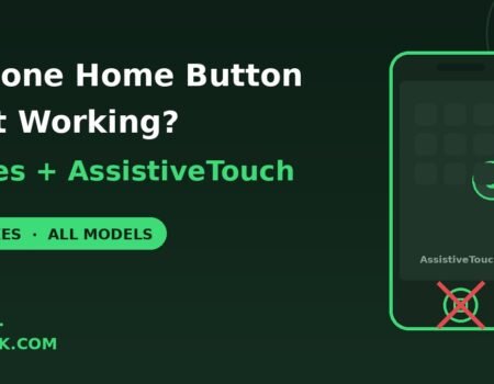 iPhone home button not working AssistiveTouch fixes