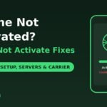 iPhone not activated could not activate error fixes