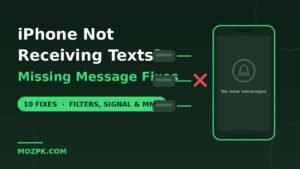 iPhone not receiving text messages fixes