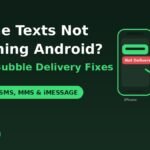 iPhone texts not delivering to Android fixes