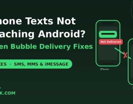 iPhone texts not delivering to Android fixes