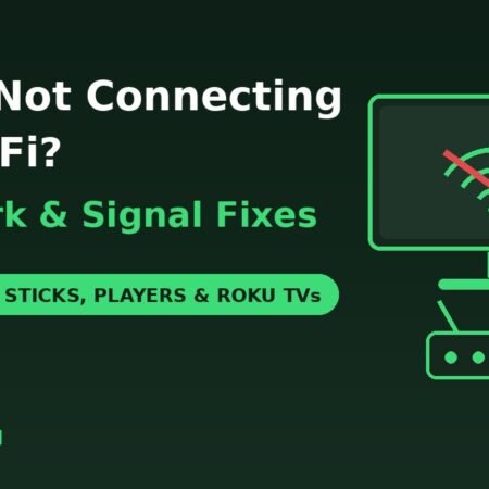 Roku not connecting to Wi-Fi network fixes