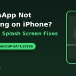 WhatsApp not opening on iPhone crash fixes