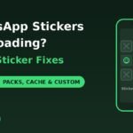 WhatsApp stickers not loading blank squares fixes