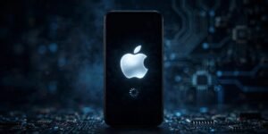 iPhone stuck on Apple logo with loading spinner