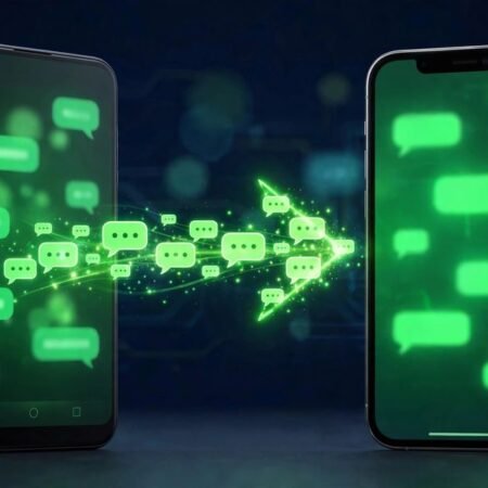 WhatsApp chat transfer from Android to iPhone failing.